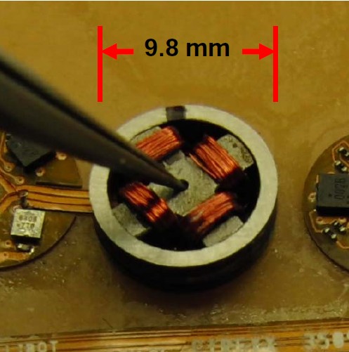 Electropermanent magnet stepper motor