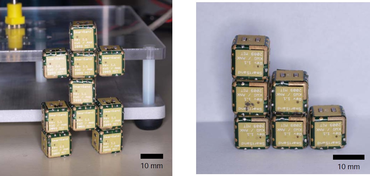 Programmable Matter using Electropermanent Magnets