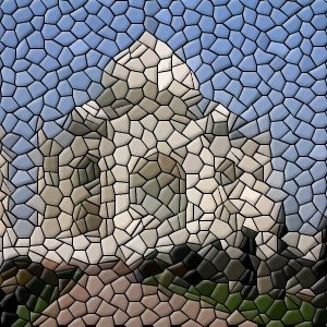 Mosaics using GIMP software