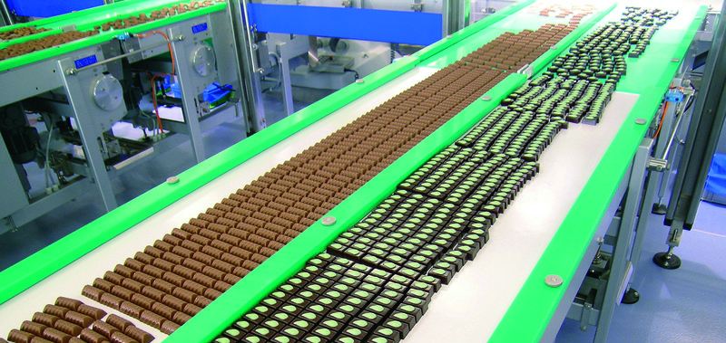 Conveyor belt parallelized placement