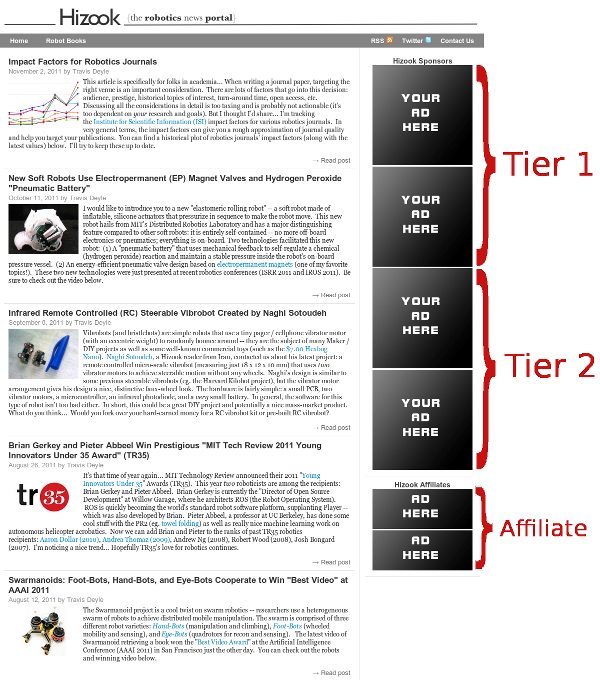 Become a Sponsor: Advertise on Hizook