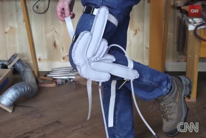 Otherlab's inflatable exoskeleton