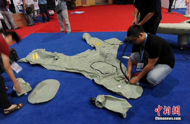 Inflatable UAV drone