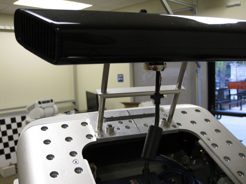Kinect on PR2 Robot by Willow Garage