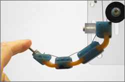 Compliant robot finger fabrication