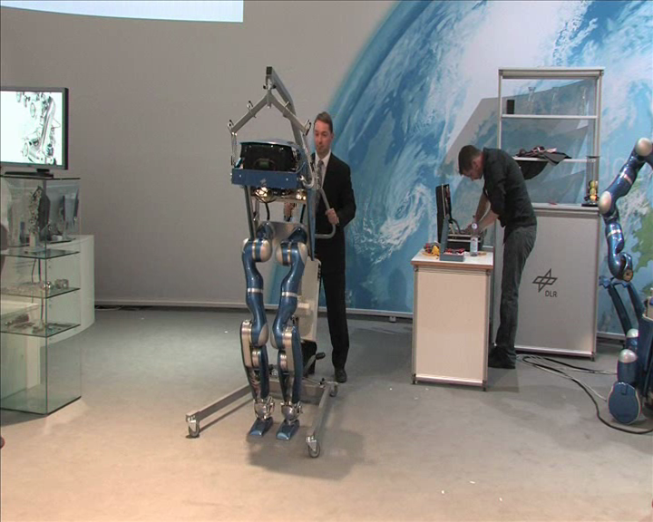 DLR Biped Robot -- Justin's new legs?