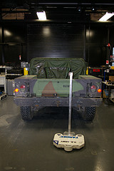 Zipper Mast on ODIS Inspection Robot