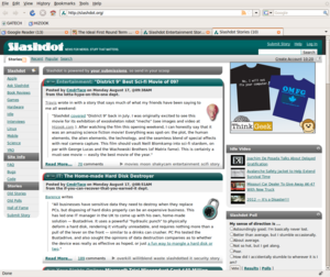 Hizook on Slashdot Frontpage (Aug 17th)