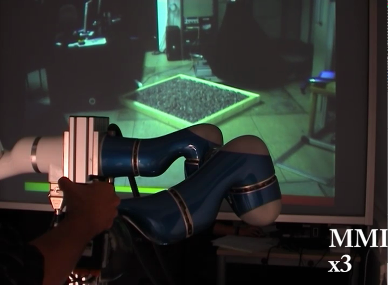 Immersive teleoperation man-machine interface for Rollin Justin Humanoid Robot