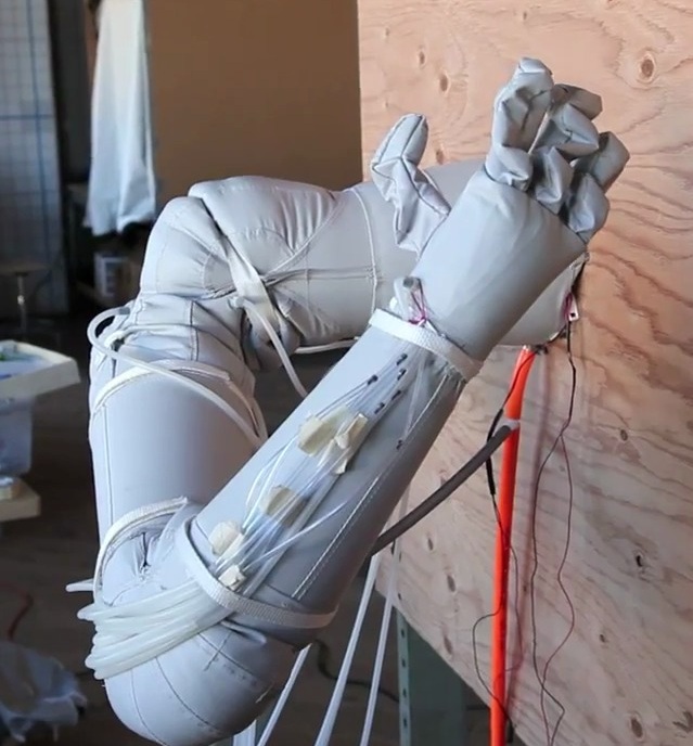 Inflatable Robot Arm and Hand