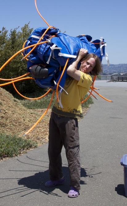 Inflatable Robot (Ant-Roach) Carried 