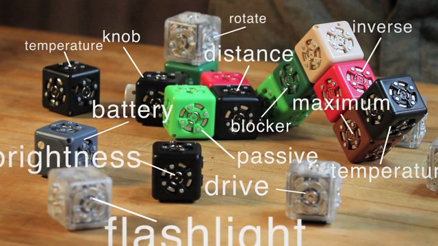 Cubelets: A Robot Construction Kit from Modular Robotics