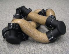 Particle jamming structures