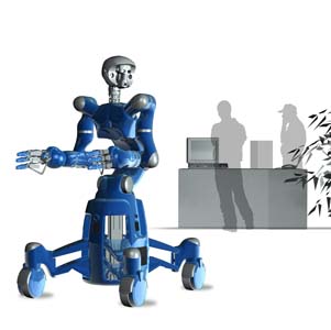 CAD model of the Justin Humanoid Robot Mobile Base -- "Rollin' Justin"