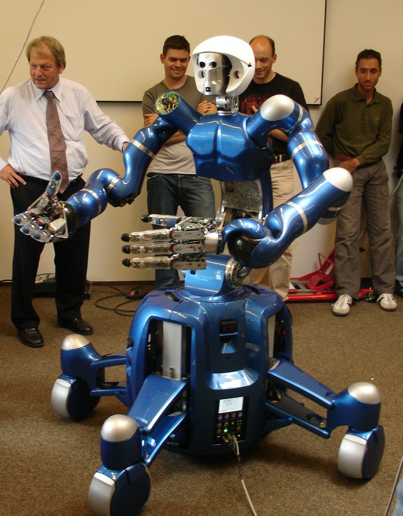 Justin Humanoid Robot Mobile Base -- "Rollin' Justin"