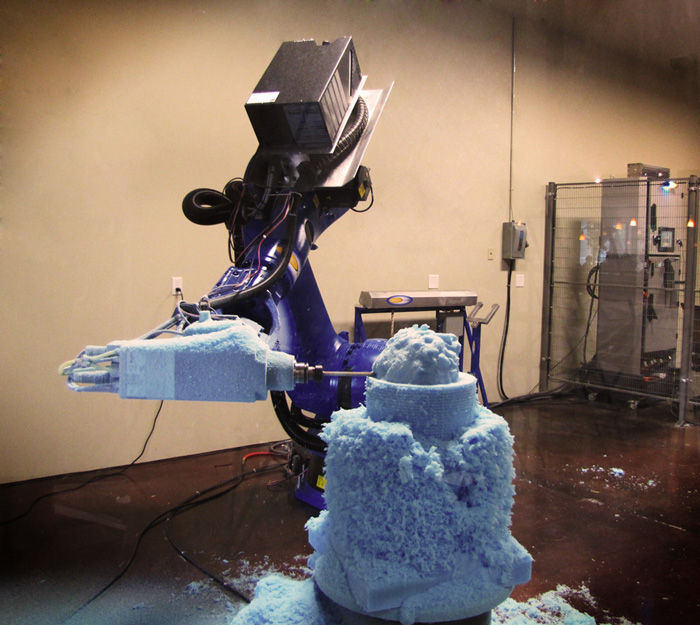 Robotic Solutions' Giant Robot Arm Milling Machine