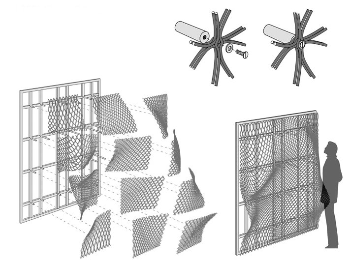 Rapid Prototyping Robot builds clay facades