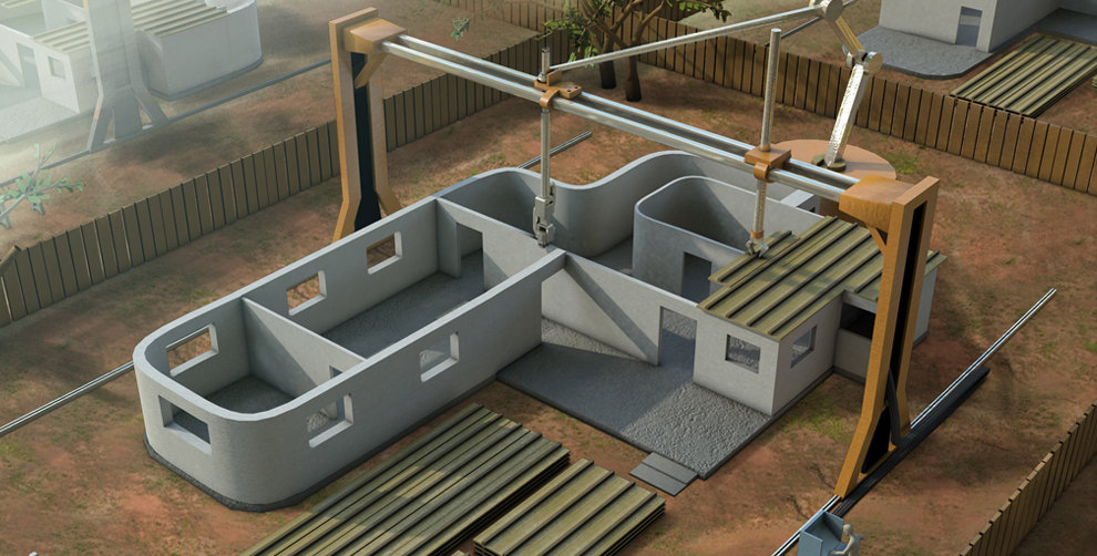 Concrete / Cement 3D printer