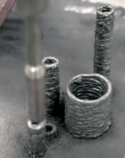 Anti Gravity 3D printer using metal