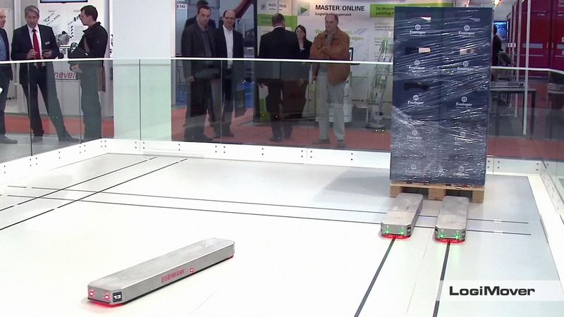 LogiMover: A unique forklift with two independent robot lifters