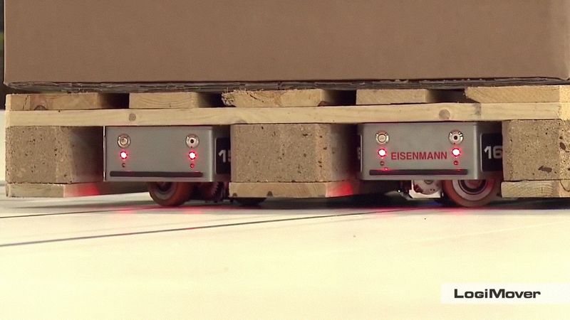 LogiMover: A unique forklift with two independent robot lifters