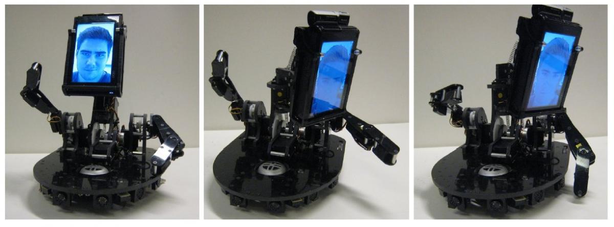 MeBot Robot from MIT -- Teleconferencing and Gesturing