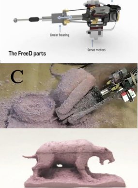FreeD hand-held milling machine