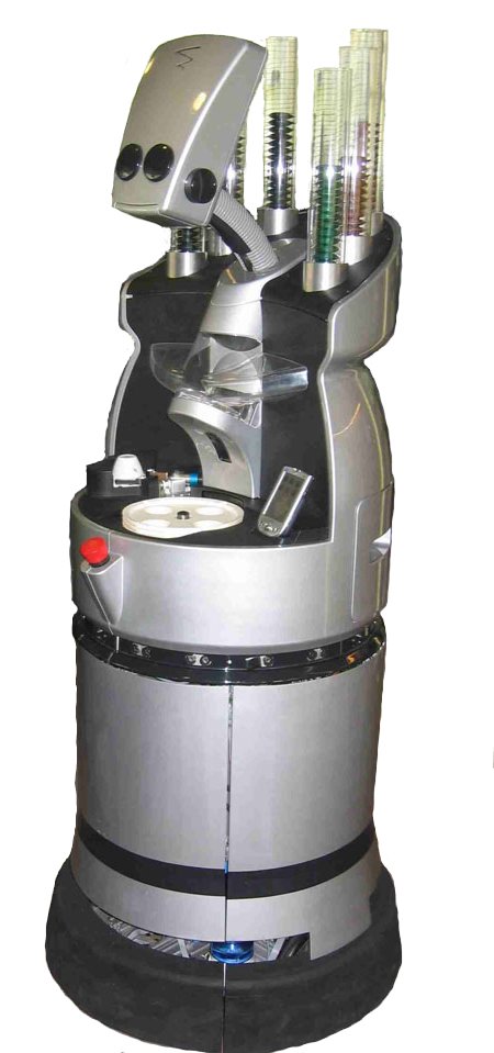 Nesbot Coffee Machine Robot by BlueBotics