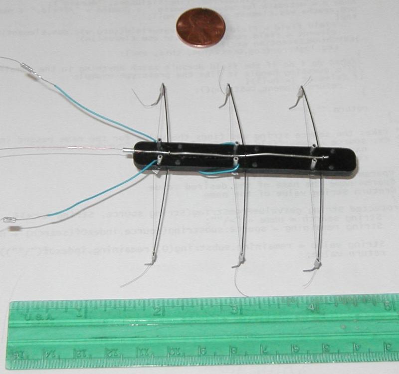 Stiquito: Shape-Memory Alloy (Nitinol) Robot