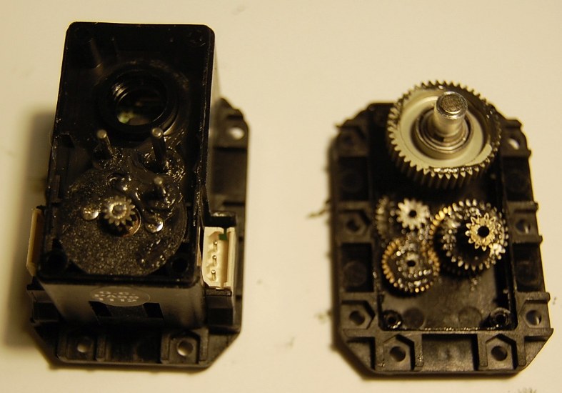 MX-28 Robotis Dynamixel Servo Internals (Gears Bottom)