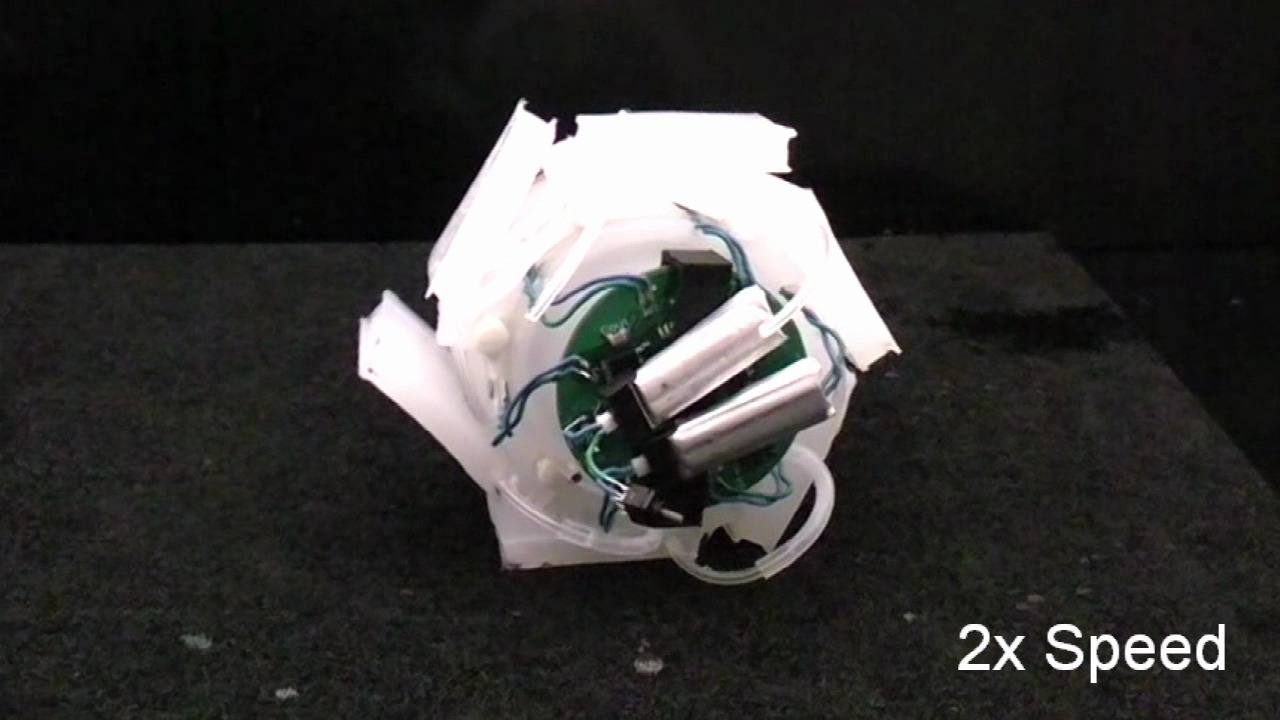 Soft Robot Using EP Magnets and Pneumatic Battery