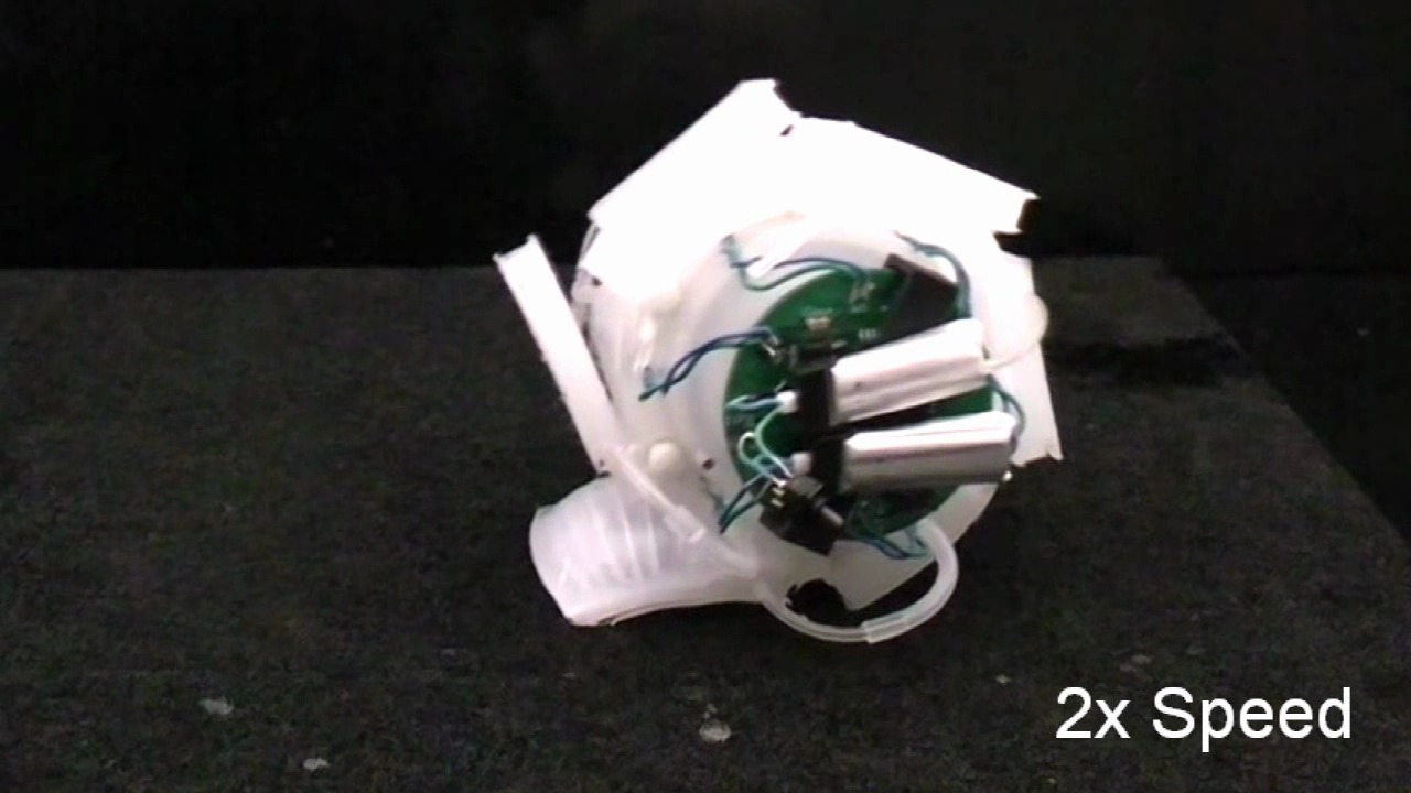 Soft Robot Using EP Magnets and Pneumatic Battery