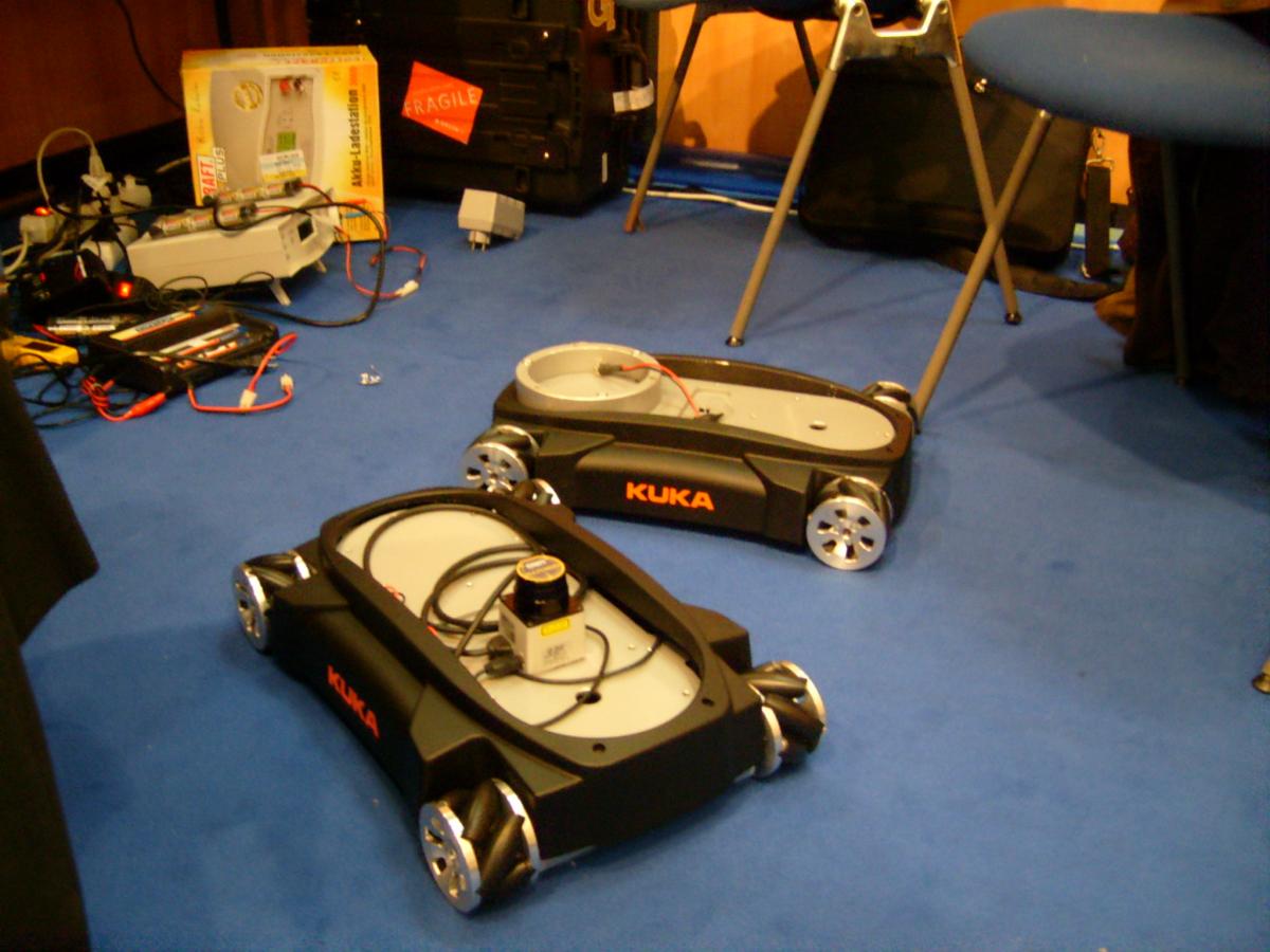 Kuka Omnidirectional Robot Base for Education