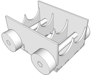 Pico the Micro Robot CAD of Chassis