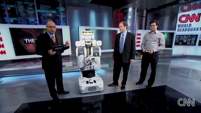 PR2 Robot on CNN: Success!