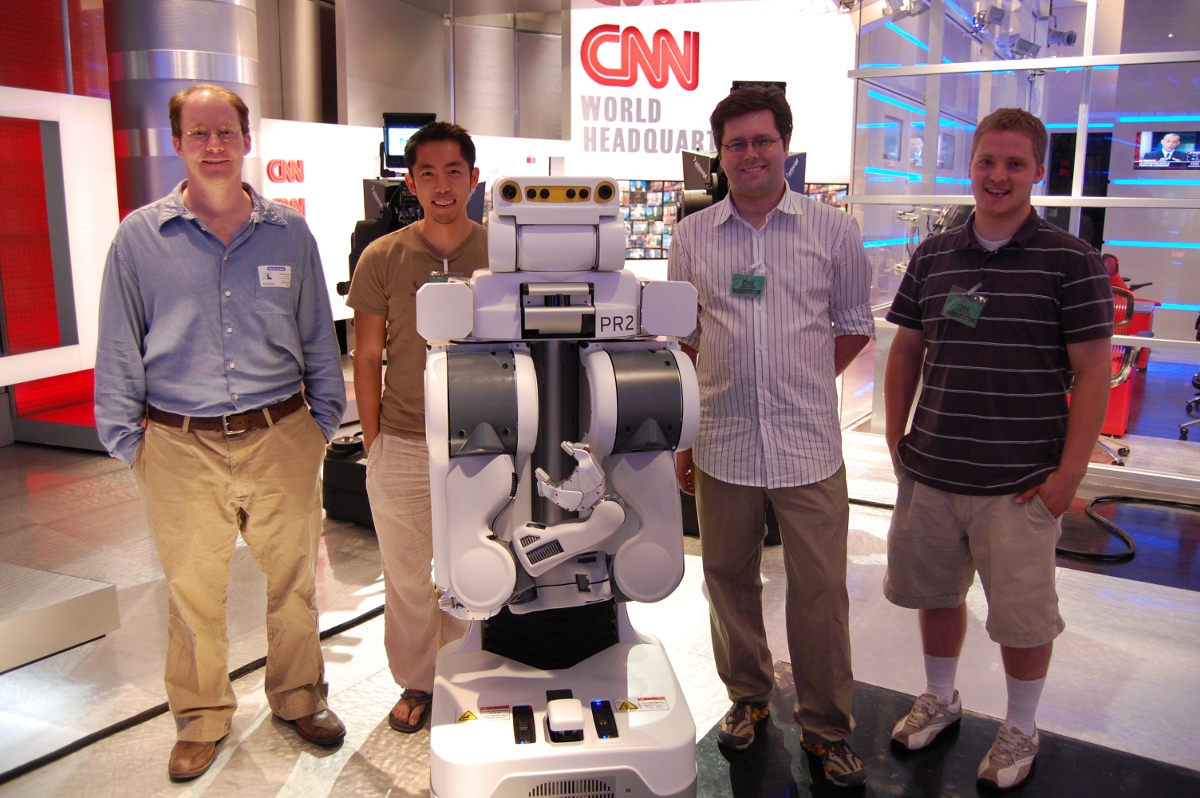PR2 Robot on CNN: The Healthcare Robotics Lab Team
