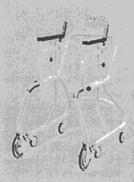 Passive electrorheological fluid walker