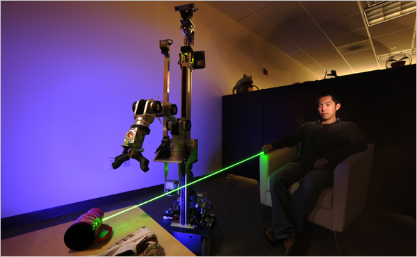Laser-Pointer Interface for El-E robot