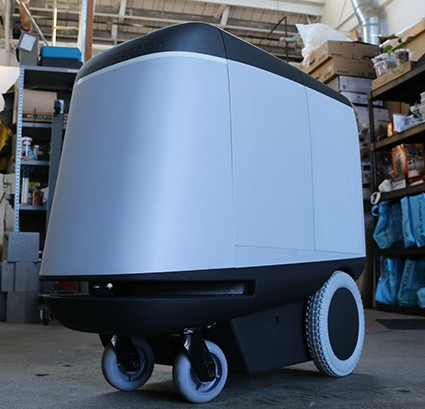 Scanse's Sweep on Dispatch Robotics' vehicle