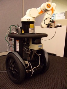 Segway RMP200 with a KUKA KR-5 sixx arm