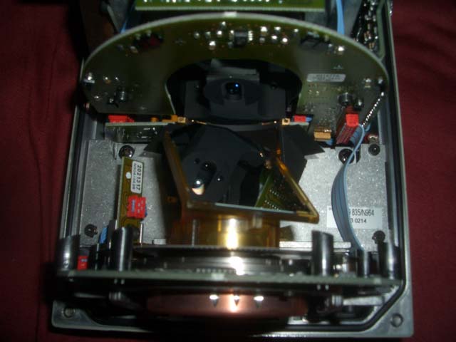SICK LMS210 Laser Rangefinder (LIDAR) Mirror rotation assembly