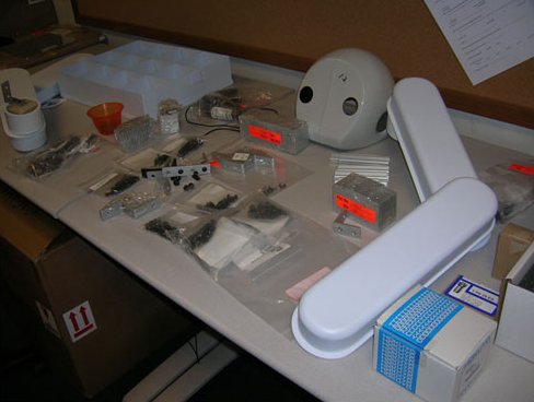 CMU Snackbot Construction: Arm and Head