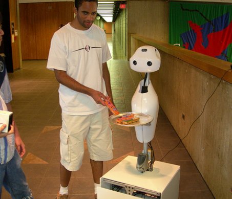 CMU Snackbot (The Snack-Fetching Robot) Early Prototype