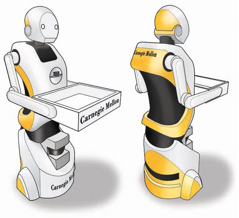 CMU Snackbot Conceptual Drawing