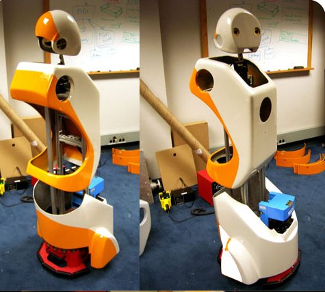 CMU Snackbot Paint Job