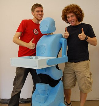 CMU Snackbot Foam Mockup