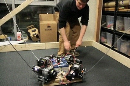 Cable robot 3D printer