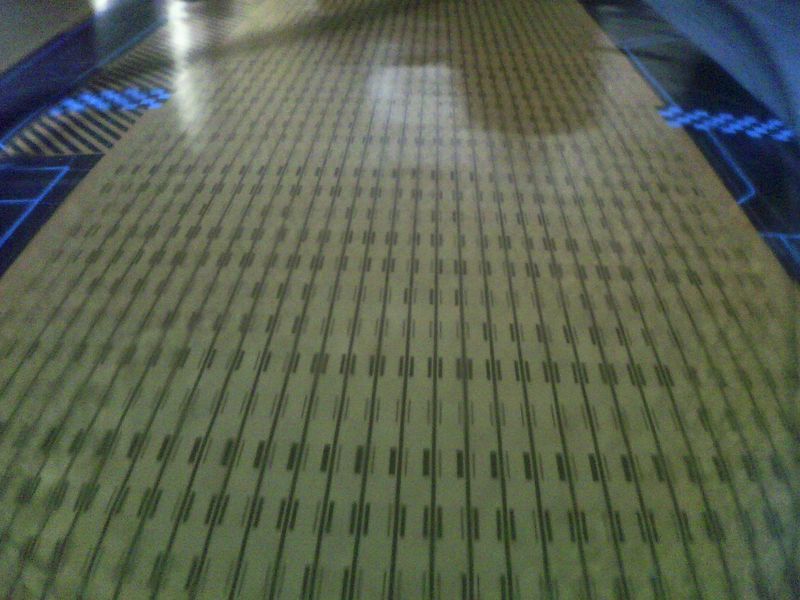 Anki Drive Track: What's Inside using Infrared Camera