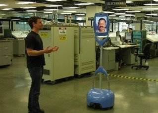 Giraffe Telepresence Robot by HeadThere