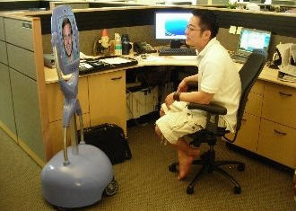 Giraffe Telepresence Robot by HeadThere